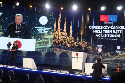 Çerkezköy-Kapıkule Hızlı Tren Hattı açıldı! Başkan Erdoğan'dan muhalefete tepki: FETÖ taktiği kullanıyorlar oyuna gelmeyiz