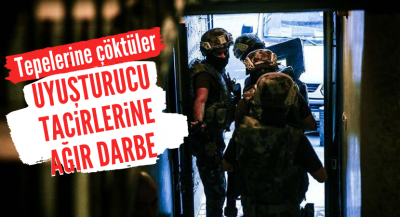 Çevrimiçi zehir tacirlerine, Manisa başta olmak üzere 11 ilde darbe: 100 kişi tutuklandı