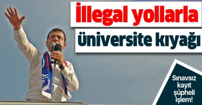 CHP adayı Ekrem İmamoğlu üniversite diplomasını da usulsüzlüklerle almış!