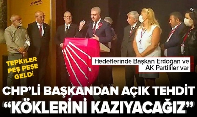 CHP Etimesgut İlçe Başkanı Cemal Emir'den Başkan Erdoğan ve AK Partililere haddi aşan ifadeler: Bunların kökünü kazıyacağız 