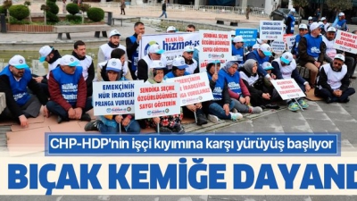 CHP-HDP kıyımına karşı yürüyüş ,CHP ve HDP'den yürüyüşe 'katılmayın' baskısı..