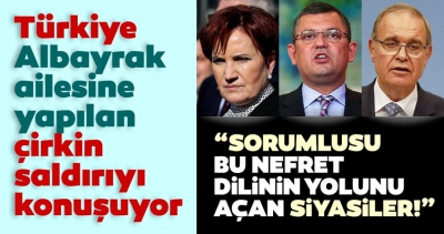 CHP ikiyüzlülüğünü bir kez daha gösterdi! Önce Albayrak ailesine hakaret edenleri eleştirdiler sonra o kampanyaya destek verdiler...