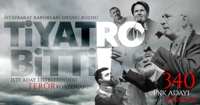 CHP-İP-Saadet listesinde 340 terör bağlantılı isim..