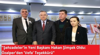 CHP Manisa İl Başkanı İlksen Özalper, Başkan seçilen Hakan Şimşek’e başarı diledi. 