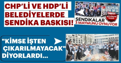 CHP ve HDP'li belediyelerde 