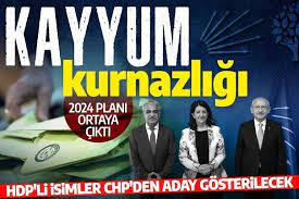 CHP ve HDP'nin '2024' planı ortaya çıktı: Kayyum atanmaması için HDP'li isimler CHP'den aday gösterilecek