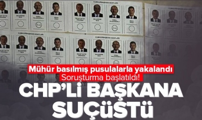 CHP'li Başkan mühür basılmış pusulalarla suçüstü yakalandı! Soruşturma başlatıldı...