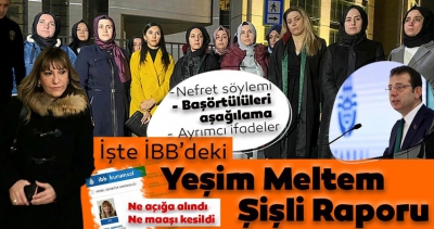 CHP'li Ekrem İmamoğlu yalan söyledi: Başörtülü kadınlara hakaret eden Yeşim Meltem Şişli maaşını almaya devam ediyor