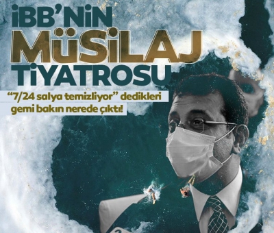 CHP'li İBB'nin deniz salyası yalanı: 