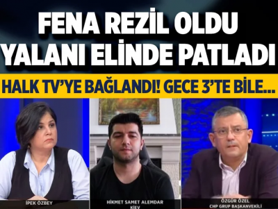 CHP'li Özgür Özel'in 'Ukrayna' yalanını yayına bağlanan Türk vatandaşı çürüttü

CHP'li Özgür Özel'in 'Ukrayna' yalanını yayına bağlanan Türk vatandaşı çürüttü: Büyükelçilik 10 gün önce haber verdi