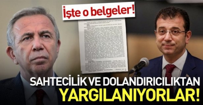 CHP'nin Ankara adayı sahtecilik İstanbul adayı ise dolandırıcılıktan yargılanıyor.
