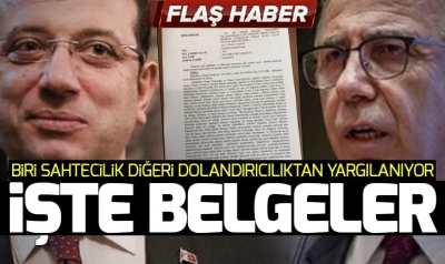 CHP'nin Ankara adayı sahtecilik İstanbul adayı ise dolandırıcılıktan yargılanıyor.