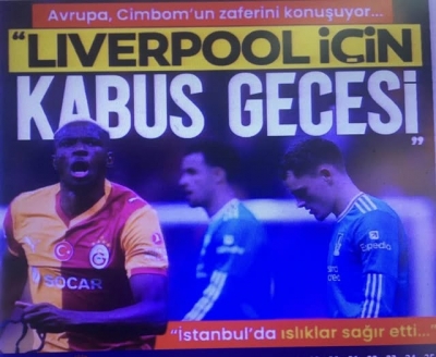 Cimbom dünya devini devirdi! Galatasaray - Liverpool: 1-0 | MAÇ SONUCU