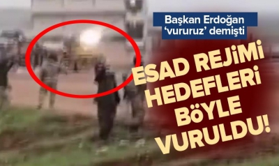 ÇNRA'lar ateşlendi! TSK Halep'te Esad rejimi hedeflerini vurdu..