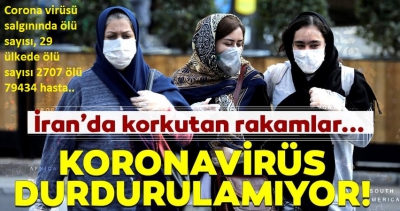 Corona virüsü salgınında ölü sayısı, 29 ülkede ölü sayısı 2707 ölü 79434 hasta....