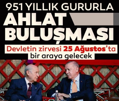 Cumhur İttifakı Ahlat'ta buluşacak! Ahlat 951. Kutlama etkinliğine hazır