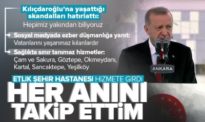 Cumhurbaşkanı Erdoğan: Başka ülkelerin güzellemesini yapanların gayesi sosyal yapımızı çökertmektir