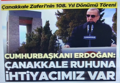 Başkan Erdoğan Şehitler Abidesi'nde! Zaferin 108. yıl dönümünde önemli mesajlar: Çanakkale ruhuna ihtiyacımız var