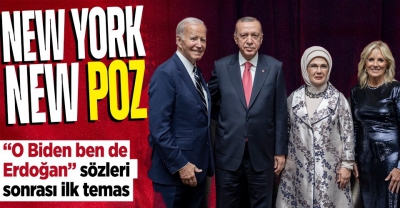 Cumhurbaşkanı Erdoğan ABD Başkanı Biden'ın liderler onuruna verdiği yemeğe katıldı 