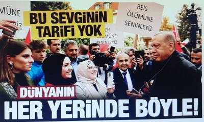 Cumhurbaşkanı Erdoğan'dan Macron'a: Seni de alalım Türk Birliği'ne her şey Avrupa'dan ibaret değil 