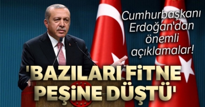 Cumhurbaşkanı Erdoğan 