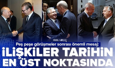 Cumhurbaşkanı Erdoğan'dan Macaristan’da diplomasi trafiği