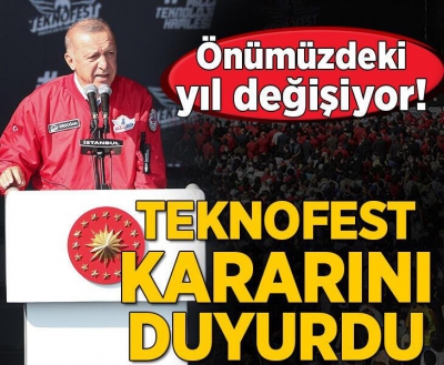 Cumhurbaşkanı Erdoğan TEKNOFEST'te duyurdu: Can Azerbaycan'dan başlayarak dost ve müttefik ülkelerde de düzenleyeceğiz