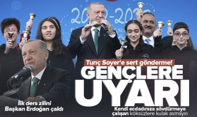 Cumhurbaşkanı Erdoğan gençlere seslendi: Sosyal medyanın size gerçeklerden kopuk sahte bir evrene hapsetmesine izin vermeyin 