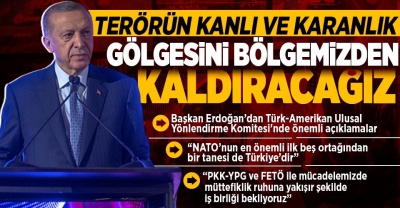 Başkan Erdoğan'dan New York'ta önemli mesajlar: PKK-YPG ve FETÖ ile mücadelemizde iş birliği bekliyoruz!
