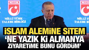 Cumhurbaşkanı Erdoğan: Batılı ülkelerin halklarındaki uyanış bize umut veriyor