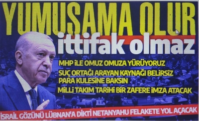 Cumhurbaşkanı Erdoğan: Ana muhalefet ile ittifak olmaz 