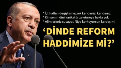 Cumhurbaşkanı Erdoğan: Türkler İslam'ın İslam da Türklerin kılıcı olmuştur 