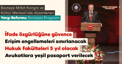 Cumhurbaşkanı Erdoğan'ın müjdeyi vermesiyle Metin Feyzioğlu büyük bir sevinçle alkış tuttu..