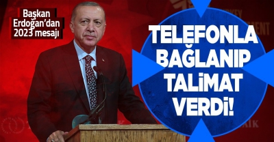 Cumhurbaşkanı Erdoğan'dan AK Parti mahalle başkanlarına mesaj