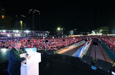 Cumhurbaşkanı Erdoğan: Tarih yeniden yazılıyor, açın yolları, 'Büyük Türkiye Cumhuriyeti' geliyor