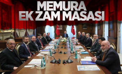 Cumhurbaşkanı Erdoğan, memur temsilcileri ile bir araya geldi! Memur-Sen'den ilk açıklama