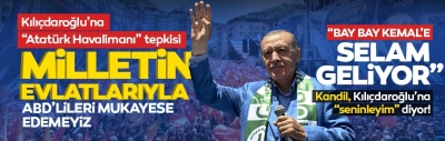 Cumhurbaşkanı Erdoğan: Milletin evlatları ile ABD'lileri mukayese edemeyiz
