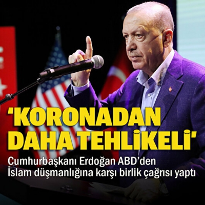 Cumhurbaşkanı Erdoğan 'koronadan daha ölümcül, DEAŞ'tan farkı yok' deyip tüm dünyayı uyardı