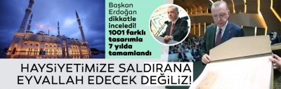 Cumhurbaşkanı Erdoğan İstanbul Mushafı'nı tanıttı: Medeniyetimizin yeni sembolü