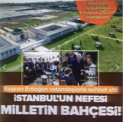 Cumhurbaşkanı Erdoğan duyurdu: İstanbul'un bir Fetret Devri daha yaşamasını istemiyoruz
