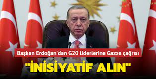 Cumhurbaşkanı Erdoğan: Gazze'de yaşananlar insanlığın tahammül sınırlarını aştı