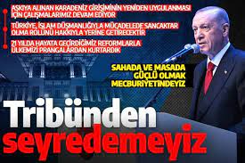 Cumhurbaşkanı Recep Tayyip Erdoğan, 14. Büyükleçiler Konferansı'nda büyükelçilere hitap etti.