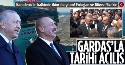Cumhurbaşkanı Recep Tayyip Erdoğan uçağı Rize-artvin Havalimanı'na iniş yaptı