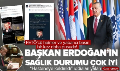 Cumhurbaşkanı Yardımcısı Fuat Oktay: Cumhurbaşkanı Erdoğan'ın sağlık durumu çok iyi