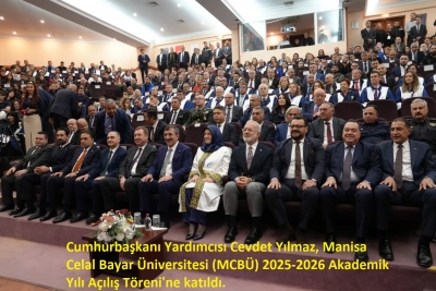 Cumhurbaşkanı Yardımcısı Cevdet Yılmaz'a MCBÜ'de ‘Fahri Profesörlük' Unvanı