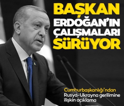 Cumhurbaşkanlığı Sözcüsü Kalın'dan Ukrayna-Rusya gerilimi ile ilgili açıklama