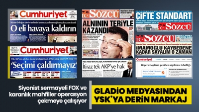 Cumhuriyet, Sözcü ve FOX'tan YSK'ya görülmemiş baskı..