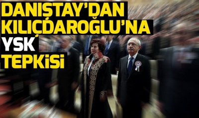 Danıştay Başkanı Zerrin Güngör'den Kemal Kılıçdaroğlu'na sert tepki!..