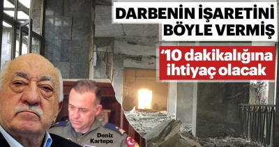 Darbenin işaretini böyle vermiş.