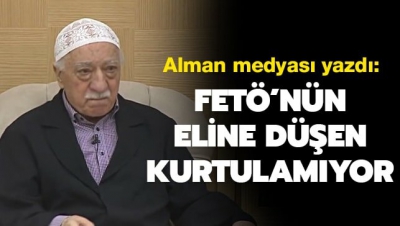 Darbenin işaretini böyle vermiş.Alman medyası: FETO'nün eline düsen kurtulamıyor.